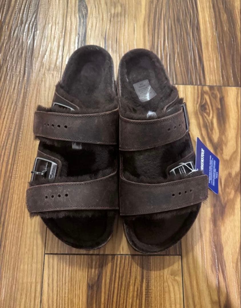 ビルケンシュトック アリゾナ ハバナ ファー サンダル オイルヌバック ボストン