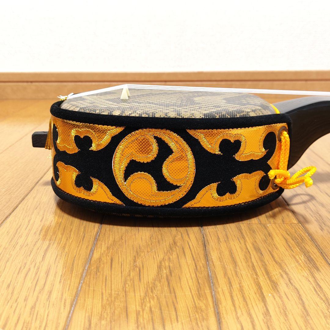 沖縄三線 人工蛇皮 琉球 民族楽器 伝統楽器 入門 初心者 本格 琉球 弦楽器