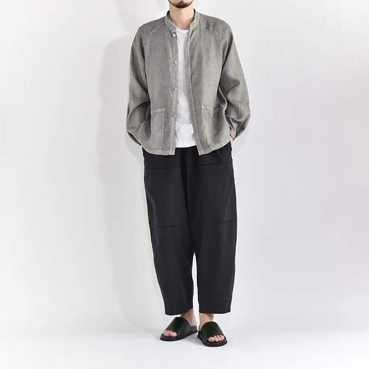 MITTAN JK-44B さざ波大麻ジャケット 松煙 3