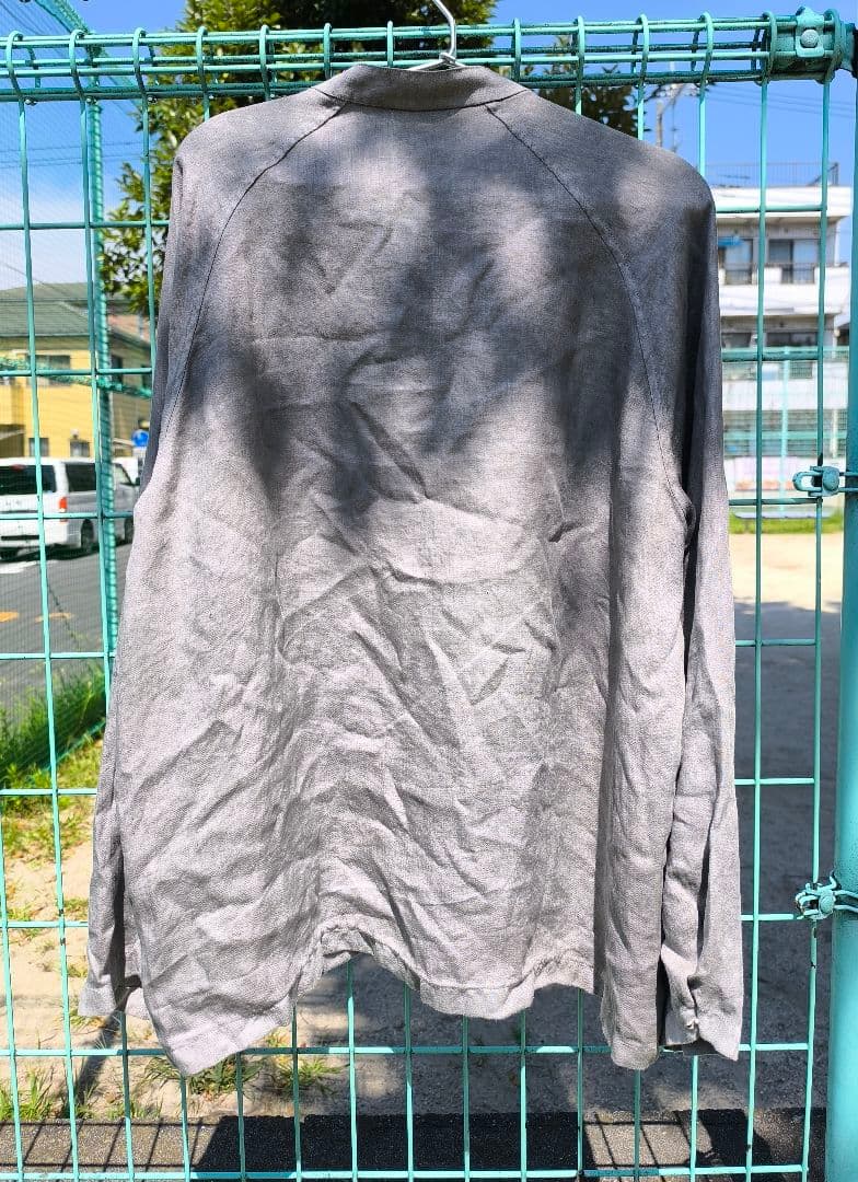 MITTAN JK-44B さざ波大麻ジャケット 松煙 3