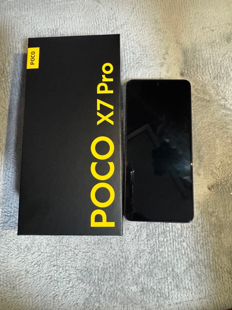 POCO X7 Pro 本体 256G 傷なし 新品同様 容量99%