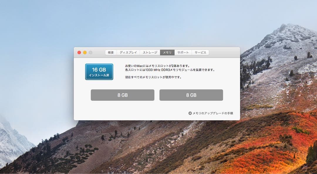 Mac mini (Mid 2011)SSD換装済み
