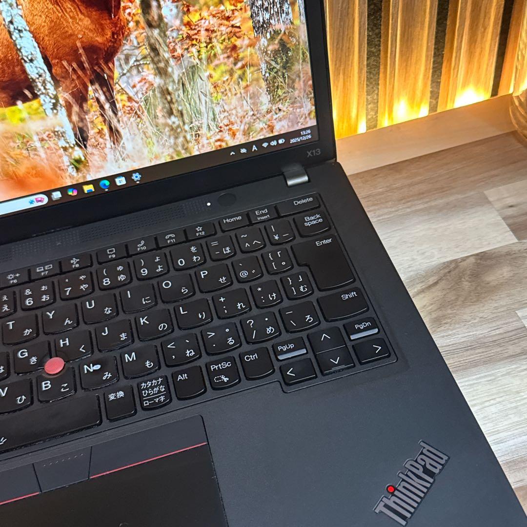 LTEモデル‼️ThinkPad X13☘2023年製☘16GB☘ノートパソコン