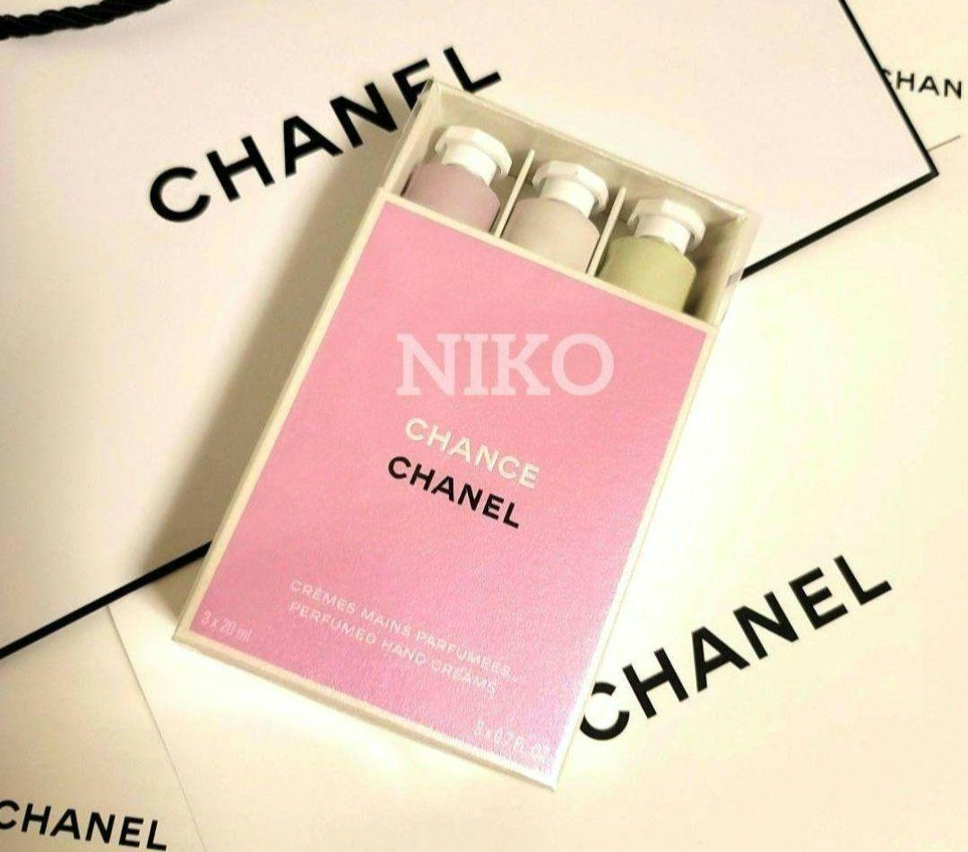 ショッパー付き CHANEL チャンス クレームマン シャネルハンドクリーム