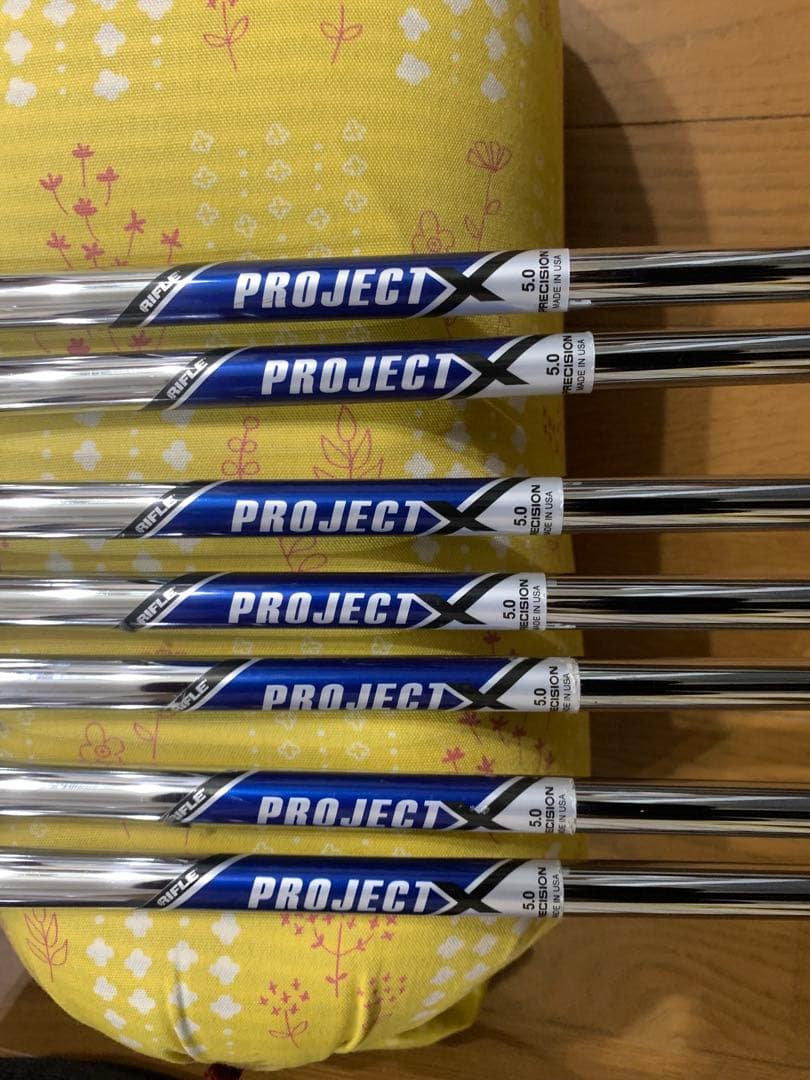 希少プロジェクトX 5.0 PING ピン i210 アイアン 7本4-w(P)