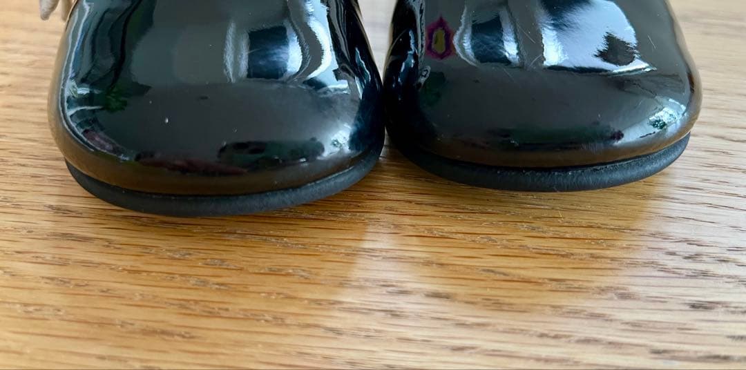 【baby Dior】 バレリーナシューズ 黒 23