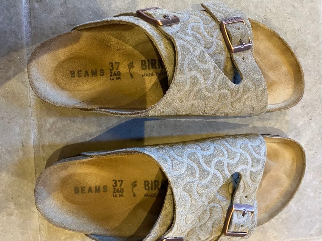 BEAMS 別注BIRKENSTOCK Zurich BONE PATTERN