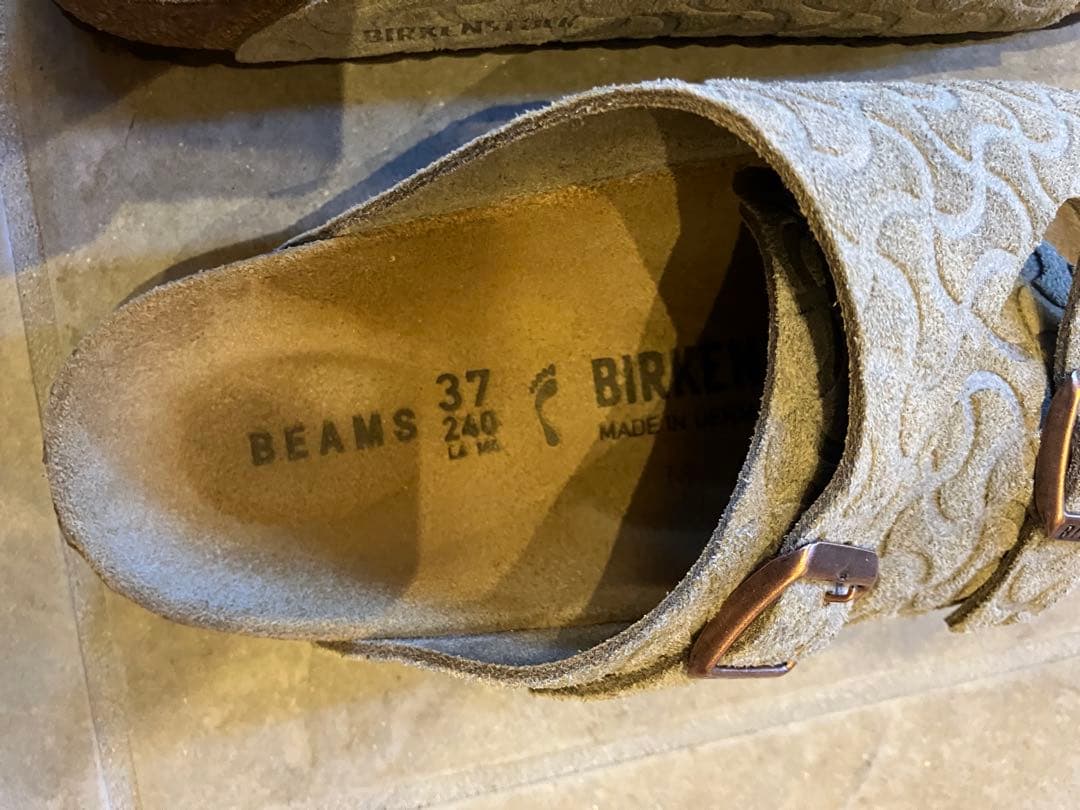 BEAMS 別注BIRKENSTOCK Zurich BONE PATTERN