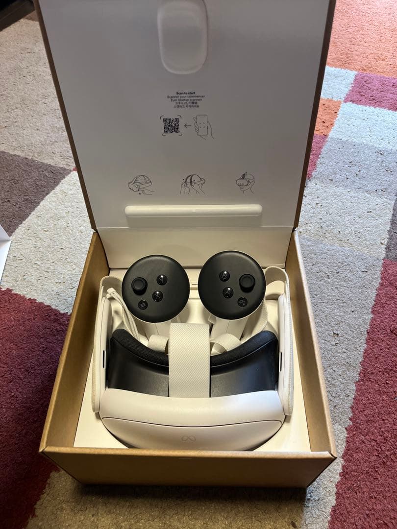  Quest 3 VRヘッドセット 128GB