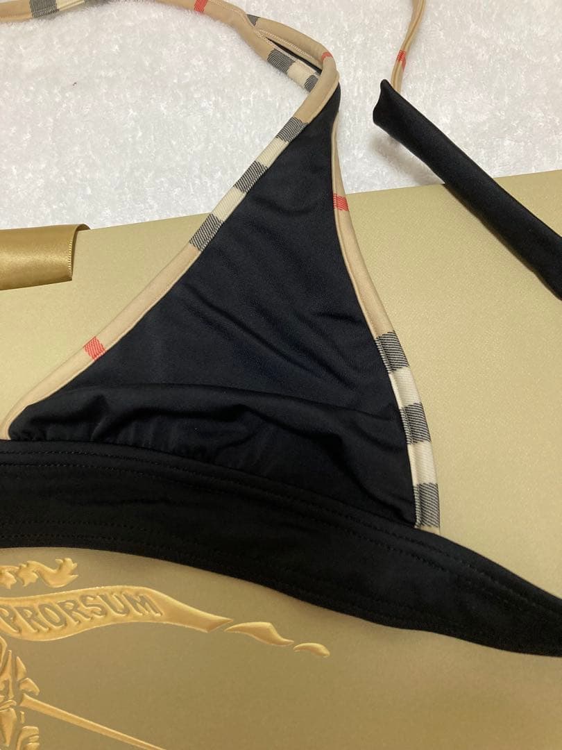 ほぼ未使用　バーバリー ロンドン　セパレート水着　ビキニ 黒