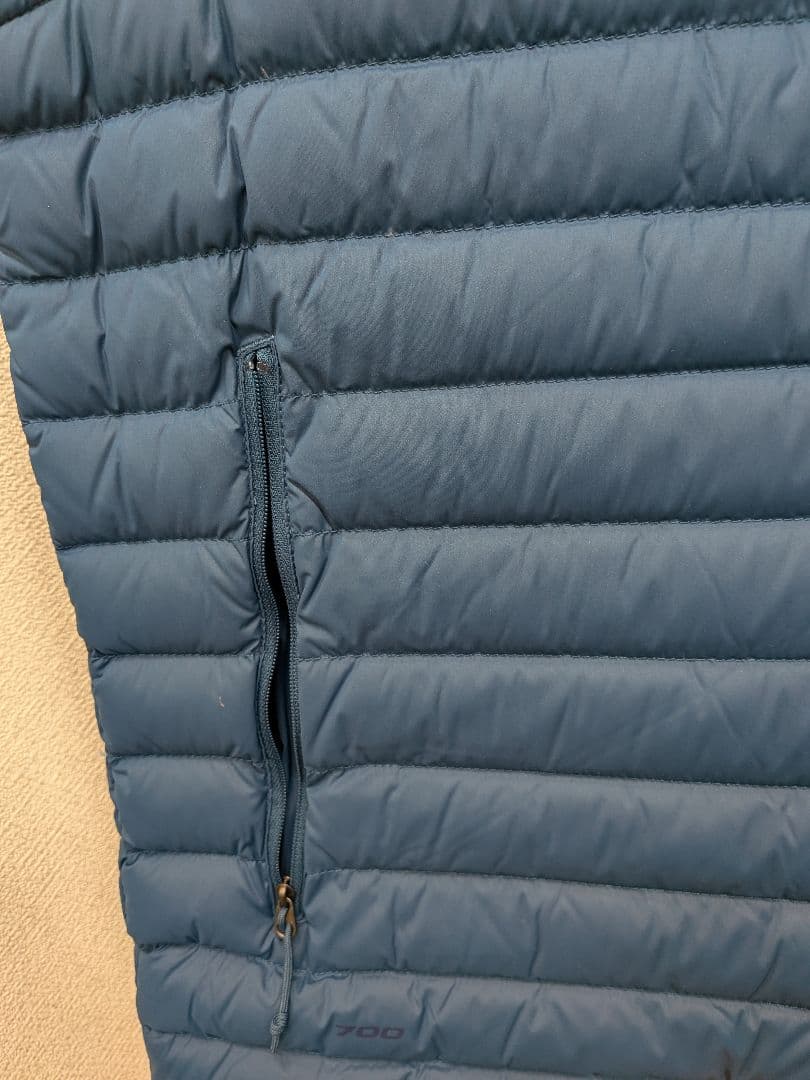 美品 THE NORTH FACE 700 ネイビー ダウンベスト ノース XL