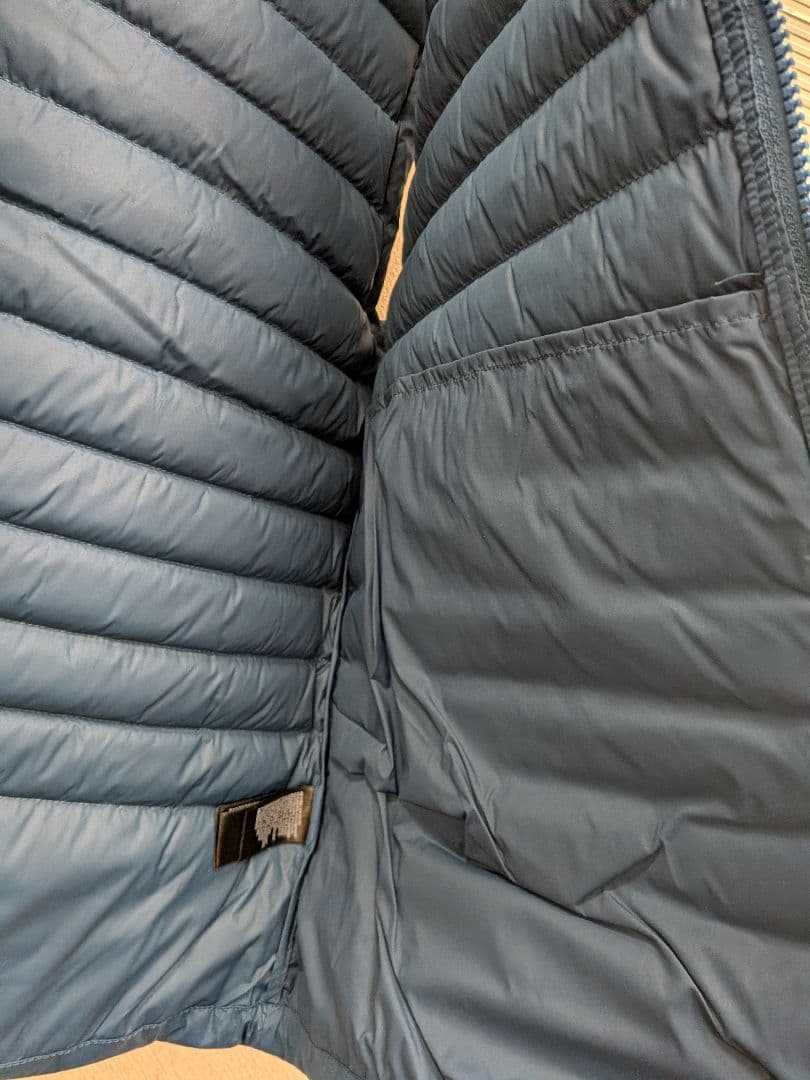 美品 THE NORTH FACE 700 ネイビー ダウンベスト ノース XL