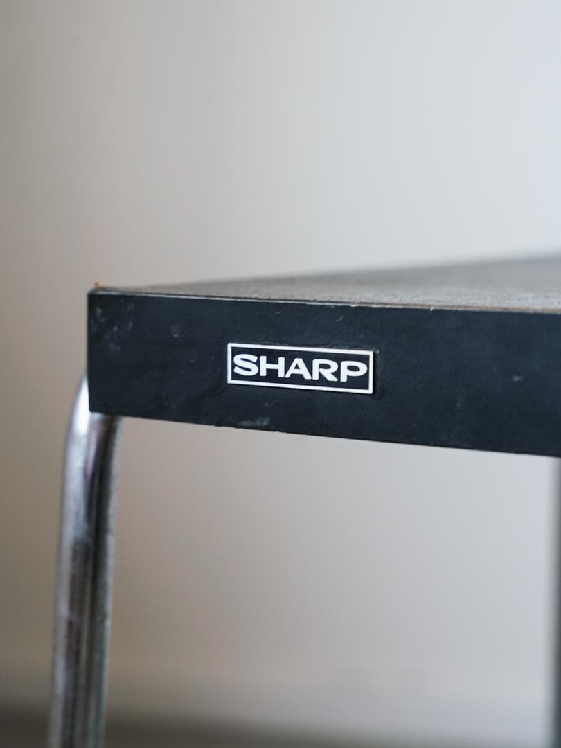 70-80's SHARP vintage アイアンフレーム サイドテーブル