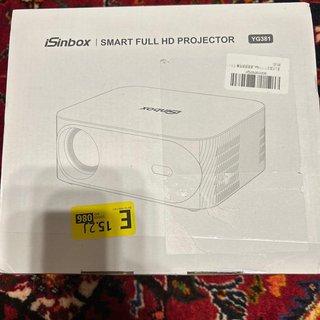iSinbox YG381 スマートフルHDプロジェクター 新品未開封