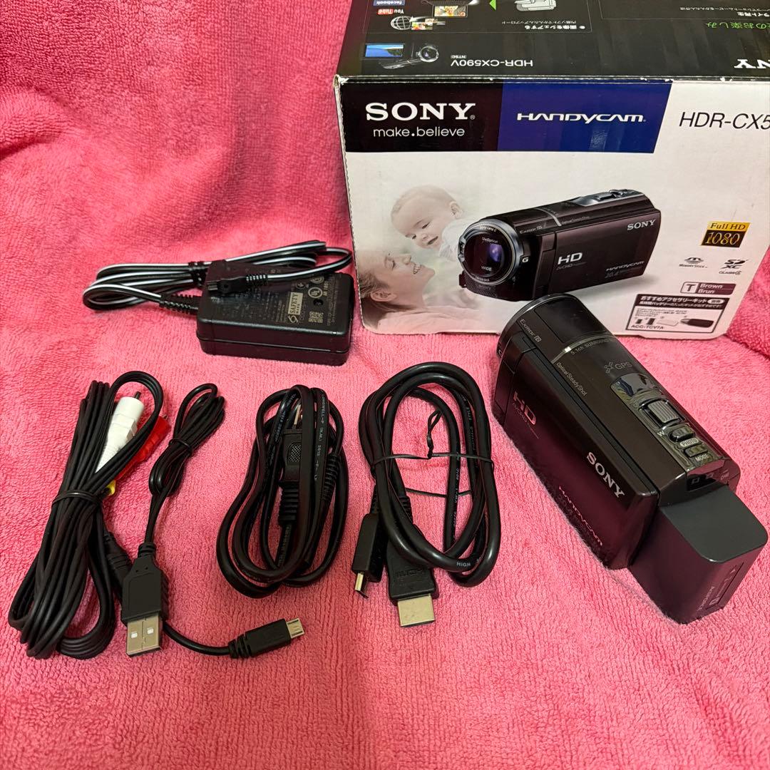 SONY ビデオカメラ　HDR-CX590V