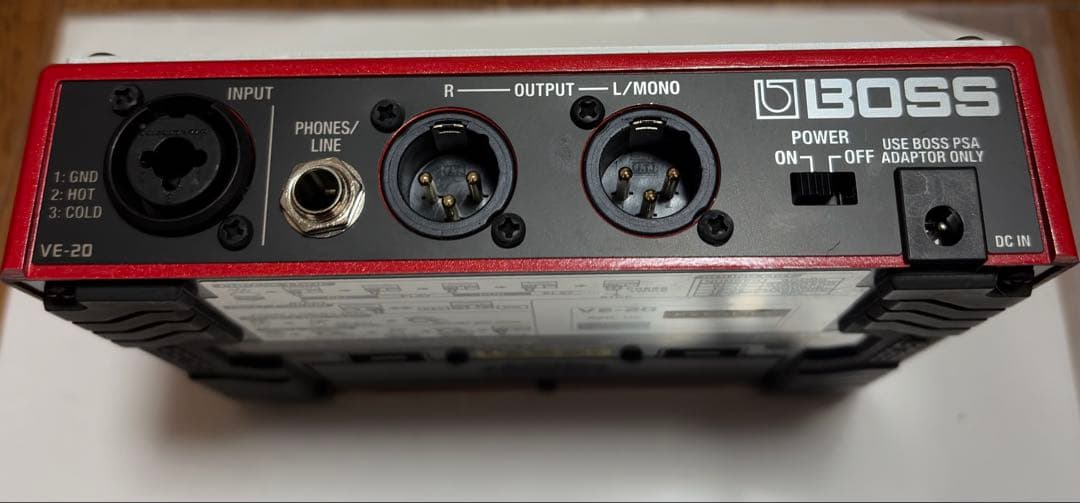 BOSS VE-20 ボーカルエフェクター