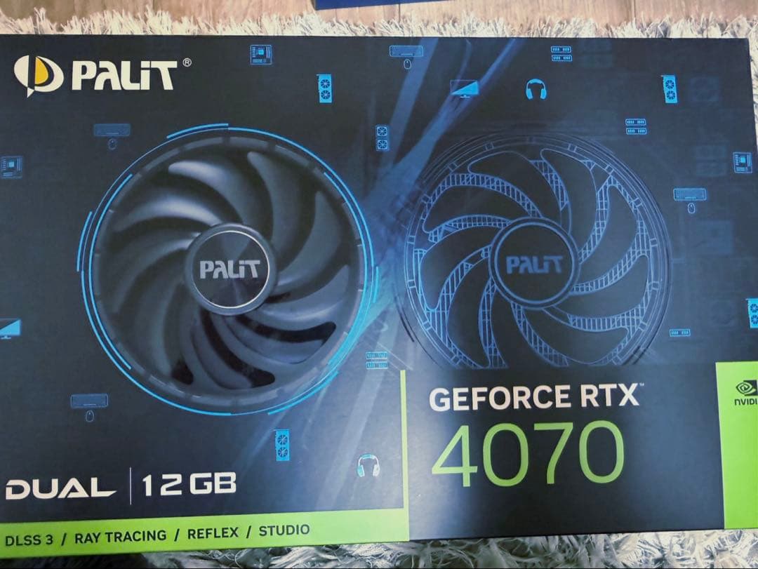 グラフィックボード・グラボ・ビデオカード GEFORCE RTX 4070