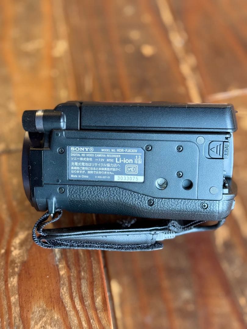 SONY HDR-PJ630V HDビデオカメラ 本体　ハンディカム