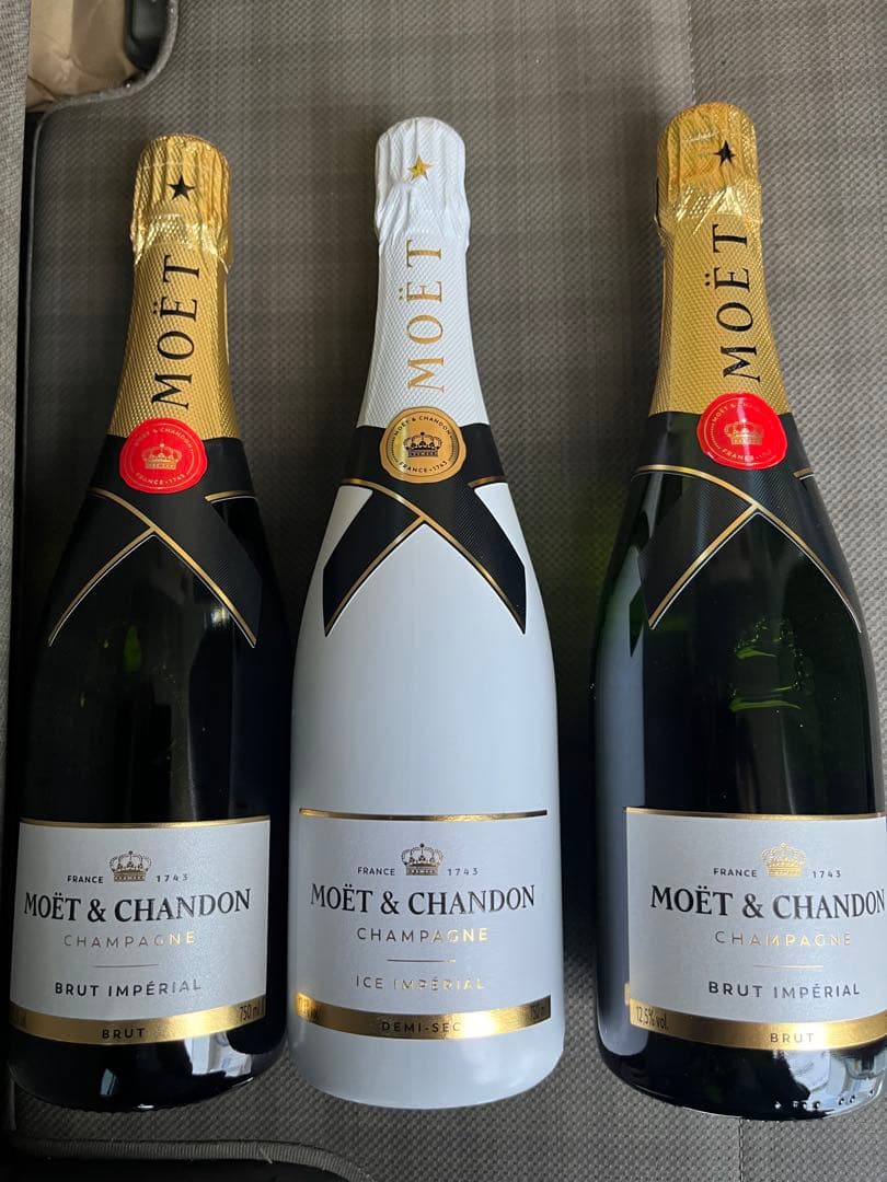 モエシャンドン　白、アイス3本セット