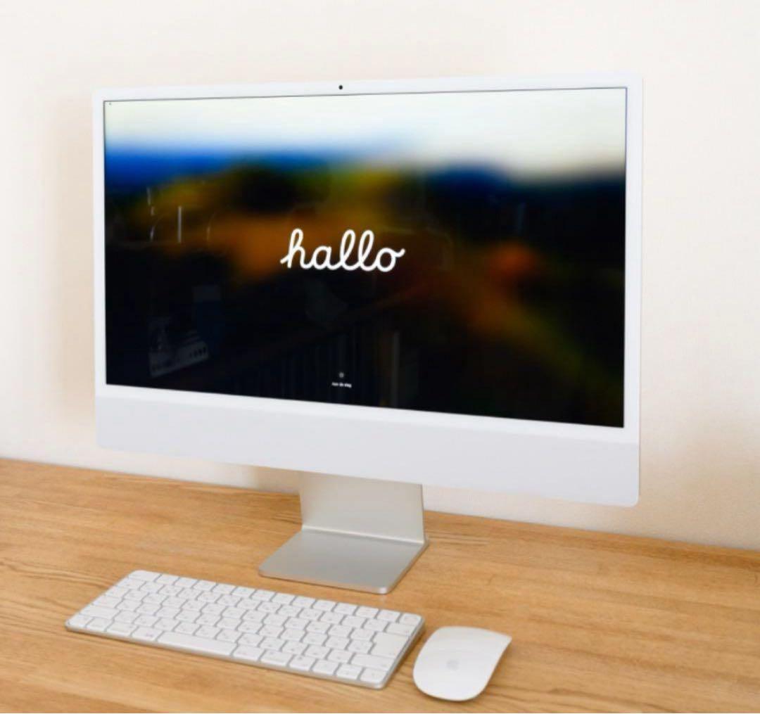 【超美品】Apple iMac 24インチ M1 2TB 16GB シルバー