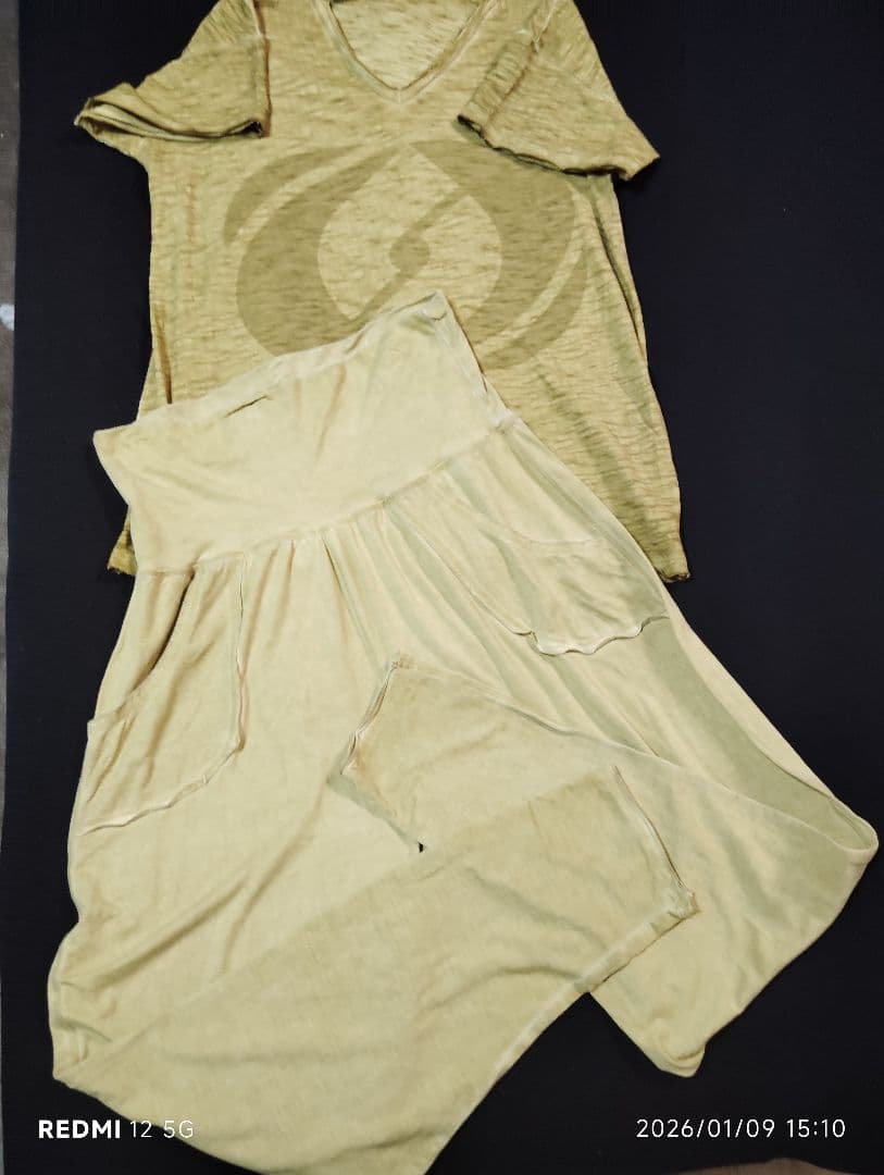 Salsation Wear イエロー！上(M)下(L)セット！