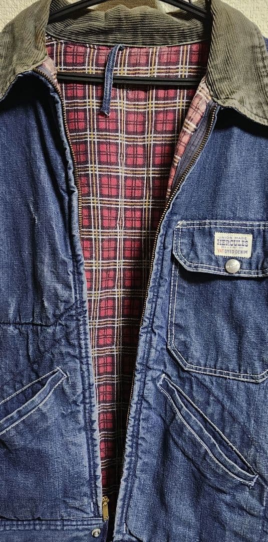 HERCULES 50s デニムジャケット ブランケット42