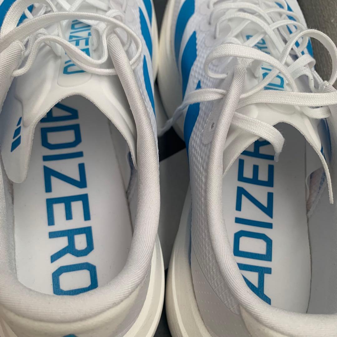 ダイ様　　ADIZERO EVOSL Woven 26.0 ホワイト/ブルー