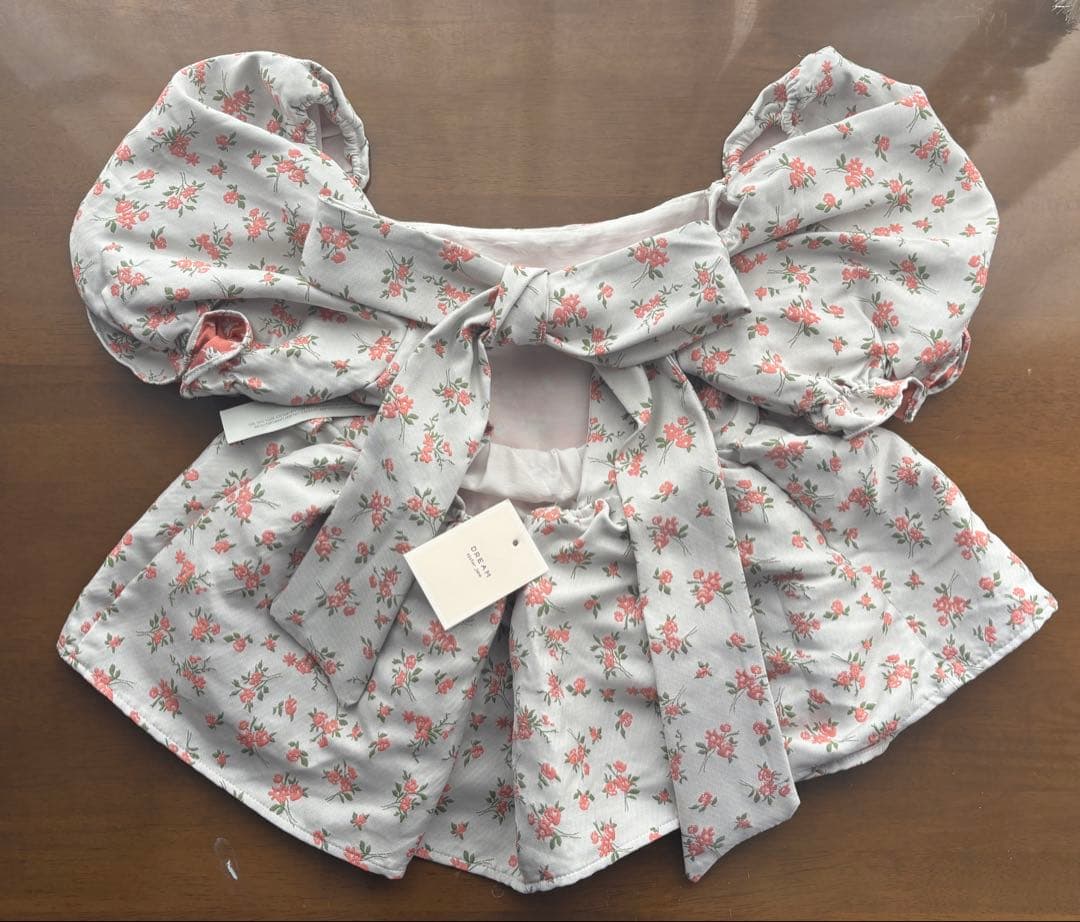 新品タグ付SisterJane Lola Jacquard Topリボントップス