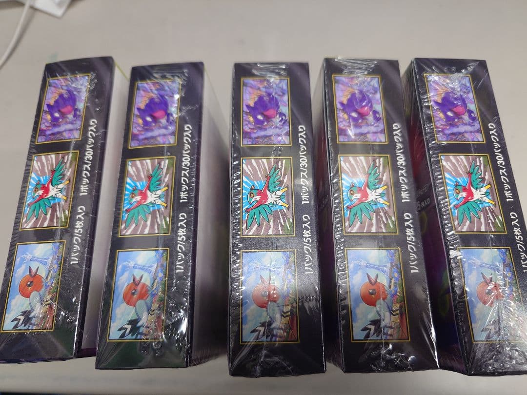 シュリンク付 ポケモンカード ムニキスゼロ 5BOX