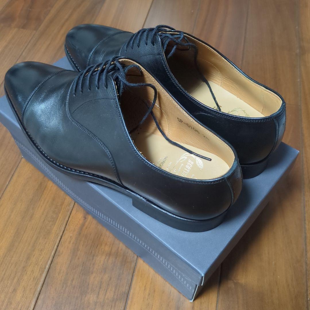 スコッチグレイン EEE 26.0cm 黒 アウトレット品SP0106 中古