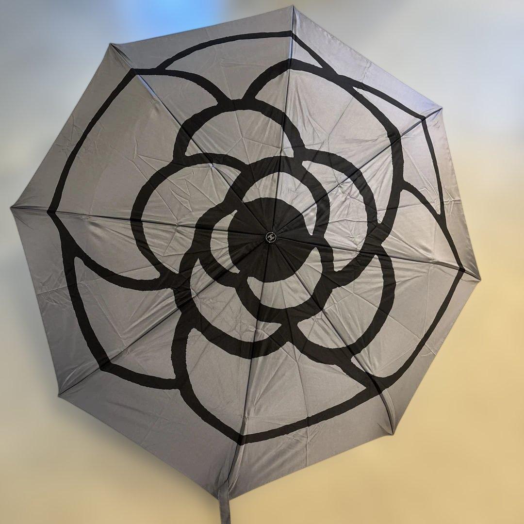 折りたたみ傘　ジャンプ傘　CHANEL