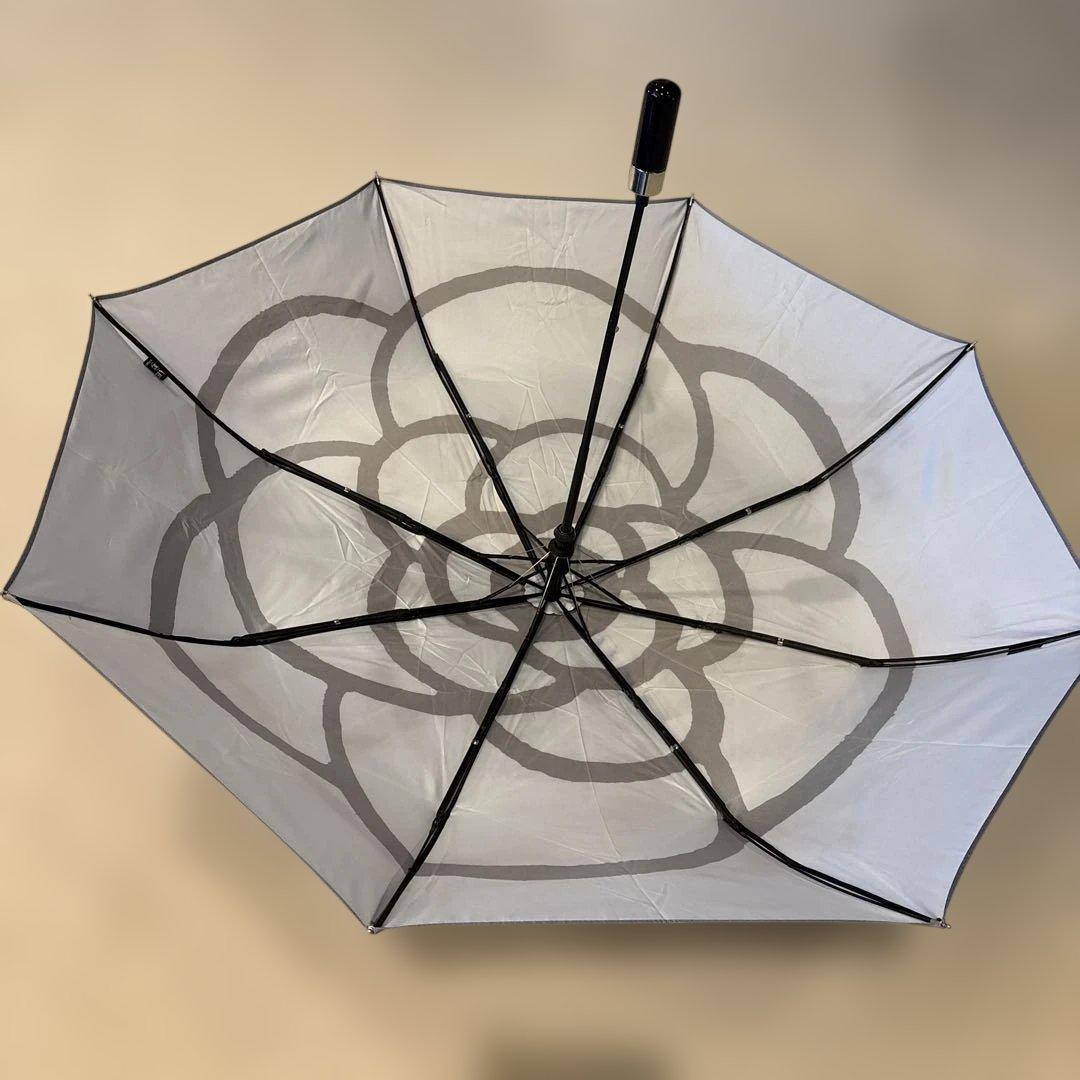 折りたたみ傘　ジャンプ傘　CHANEL