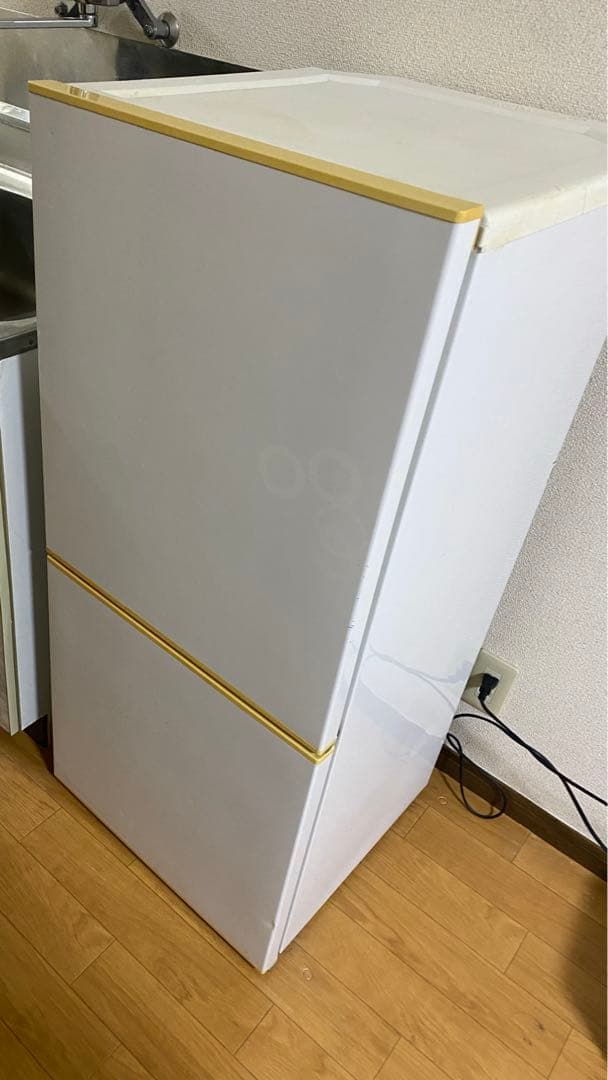 冷蔵庫 一人暮らし 2ドア 小型 2020年製　ツインバード