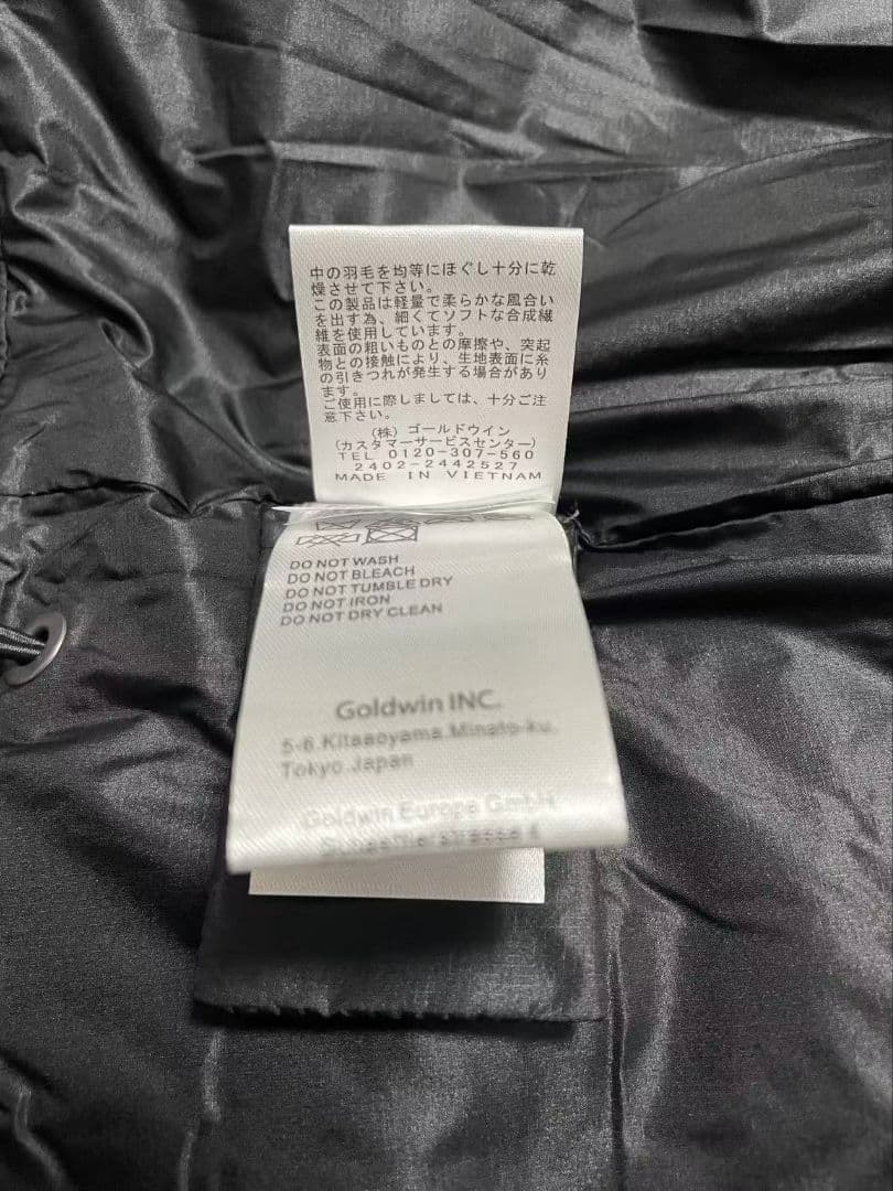 Goldwin 0 スリー ディメンショナル ダウン ライト ベスト