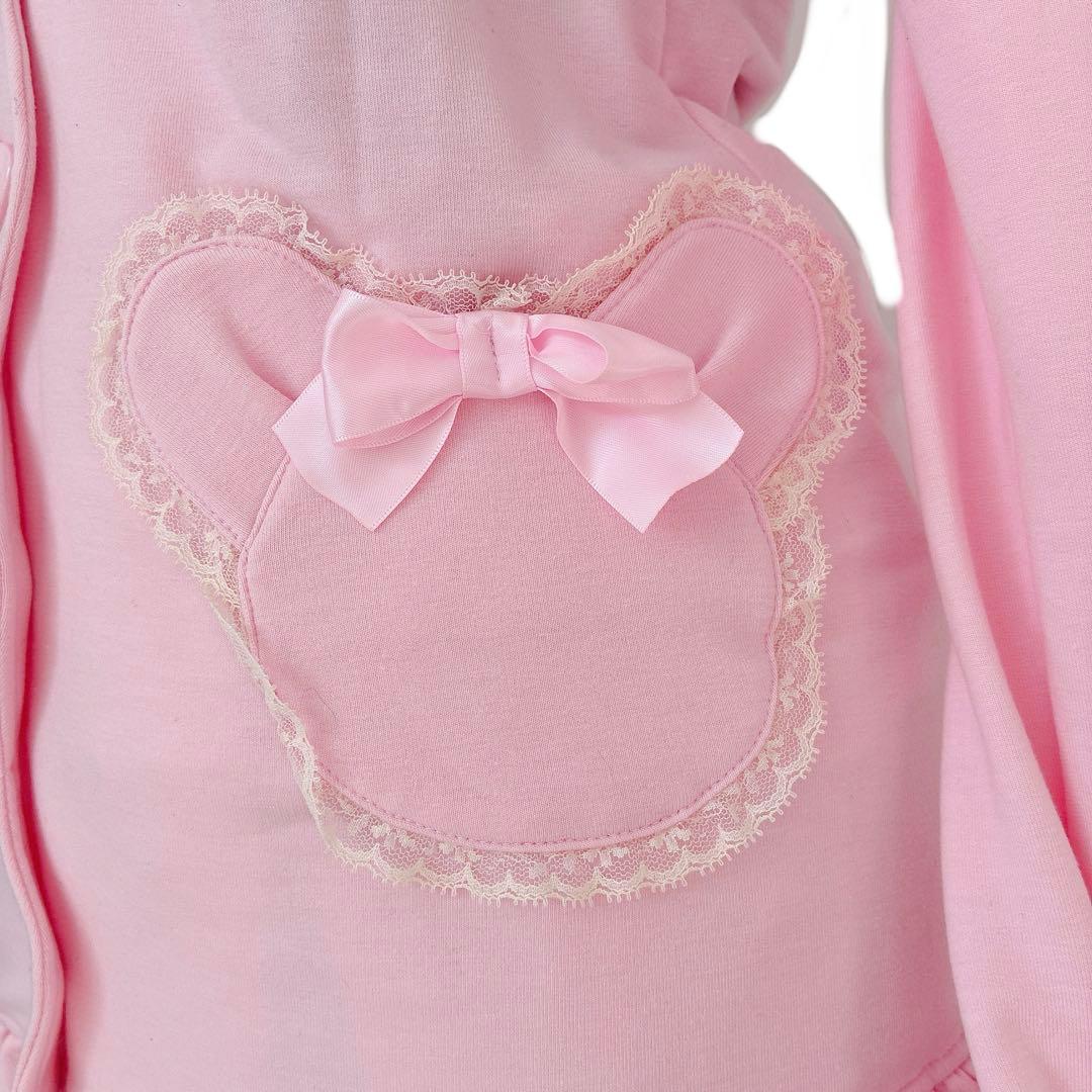 dear my love 夢展望 うさ耳 パーカー フリル　姫ギャル　ミニワンピ