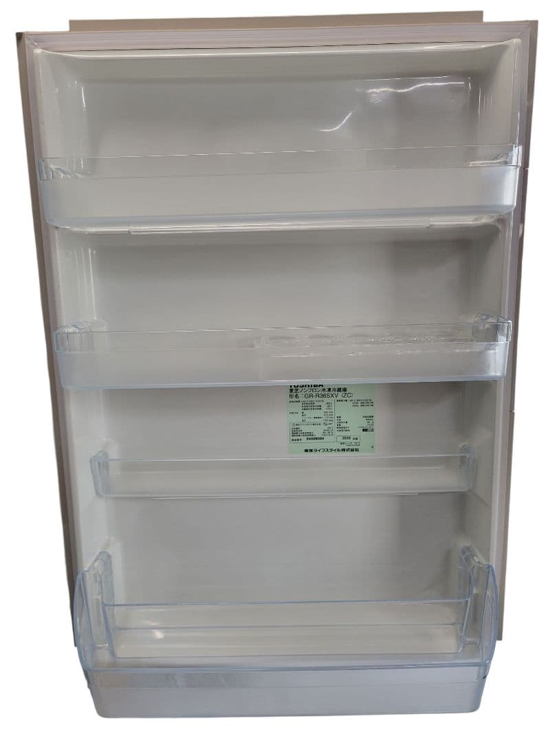 東芝 2020年製 ノンフロン冷凍冷蔵庫 GR-R36SXV (ZC) 363L
