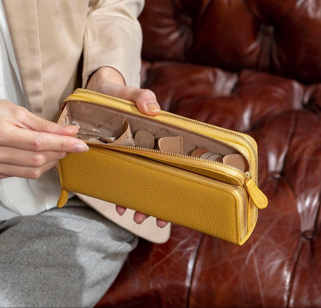 新品箱付き　Chiocciola キオッチョラ　三層独立ウォレット