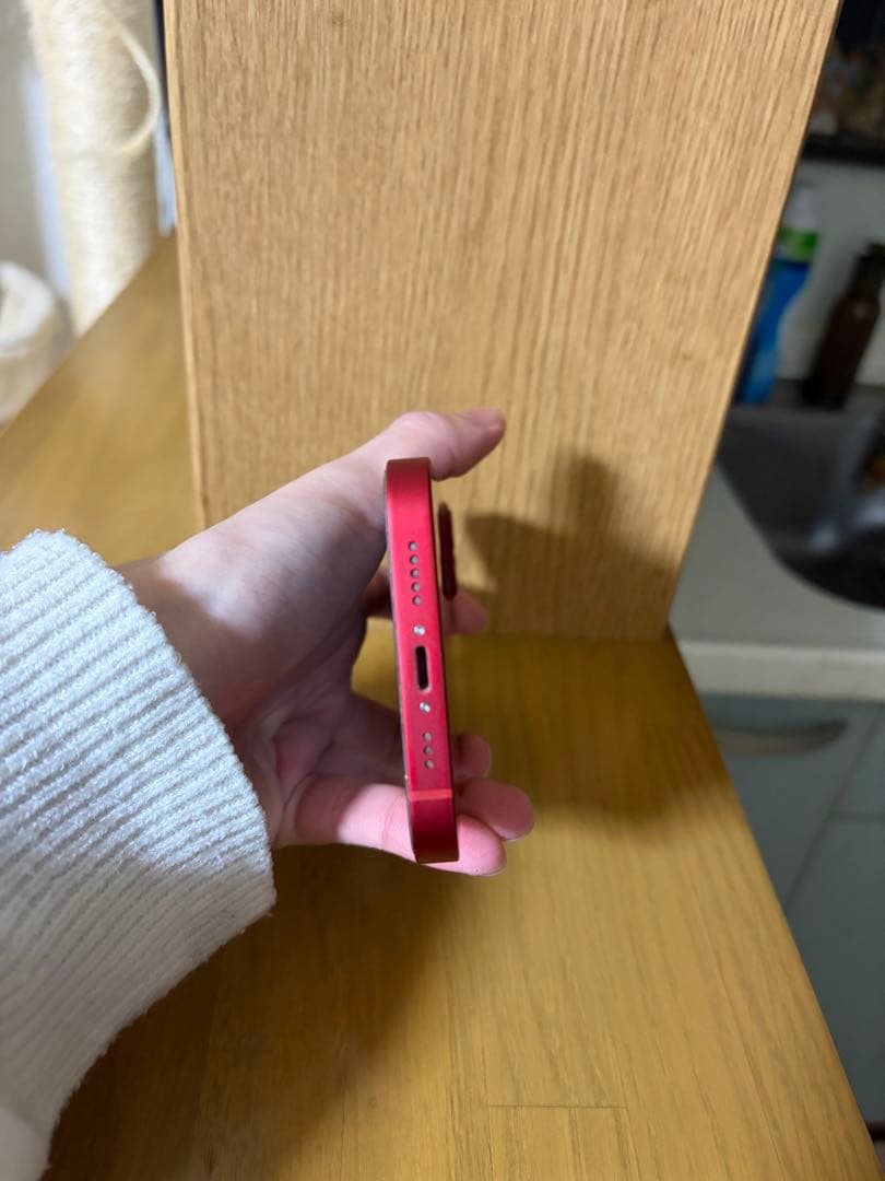 Apple iPhone 13 レッド バッテリー86% simフリー 本体