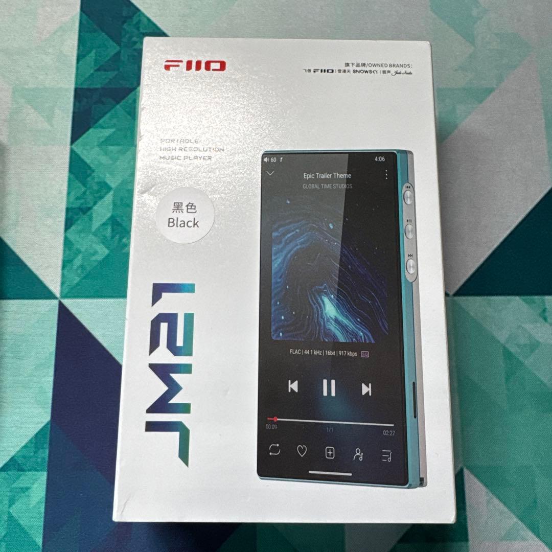 FiiO JM21 ポータブルハイレゾ音楽プレーヤー 黒