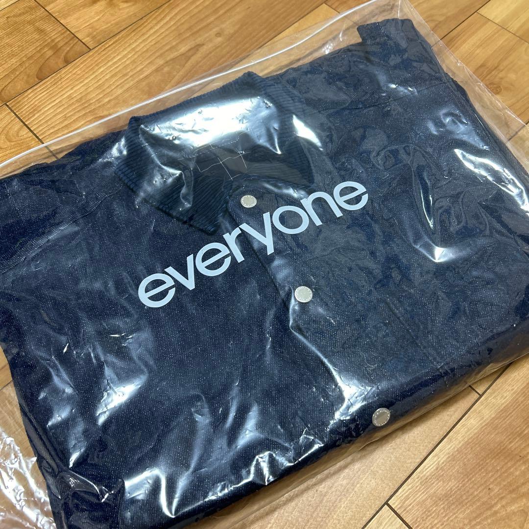 新品 everyone soft denim coverall jacket L
