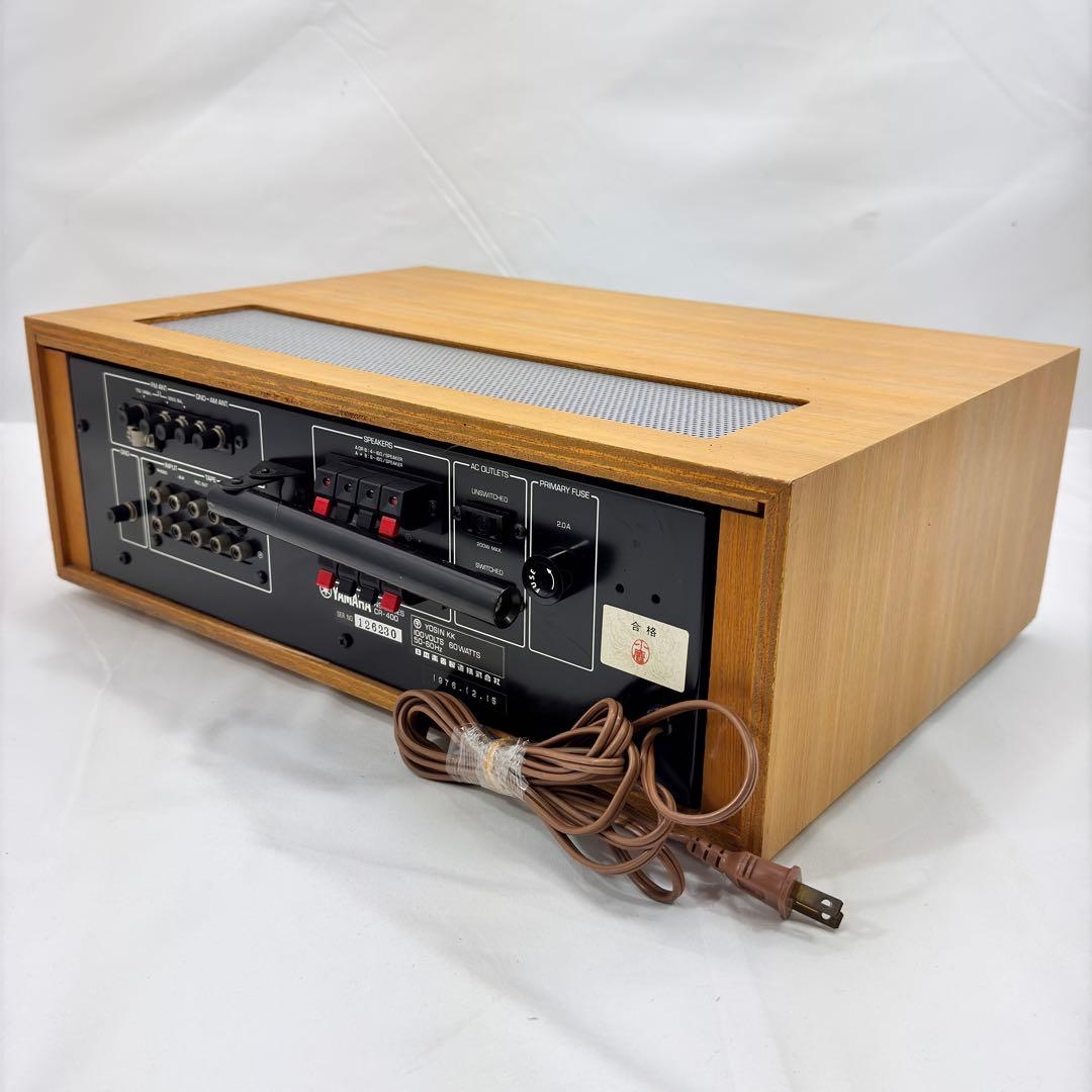 YAMAHA ステレオレシーバー CR-400 説明書付(QRコード)