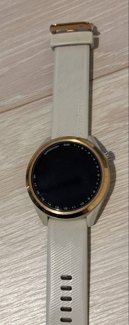 GPSゴルフウォッチ-GARMIN APPROACH S42 保護フィルム付