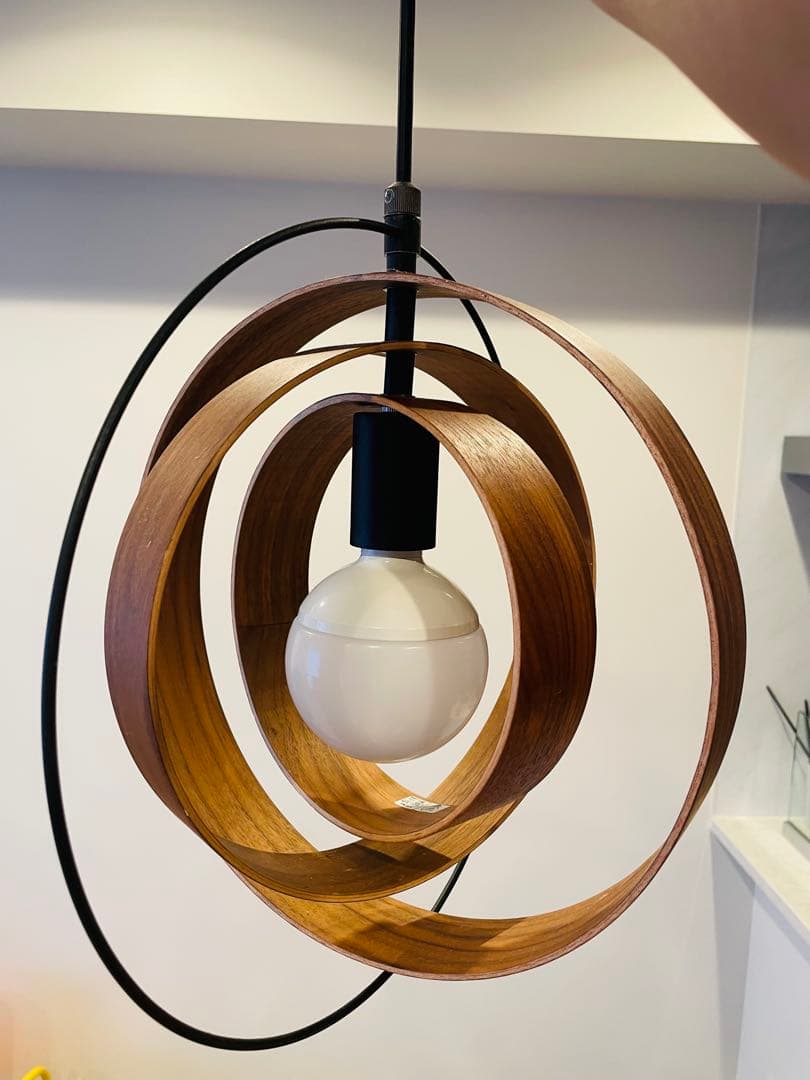 ケユカ　電球付 ペンダントライト ペーンランタ　インターフォルム ブラウン 2個