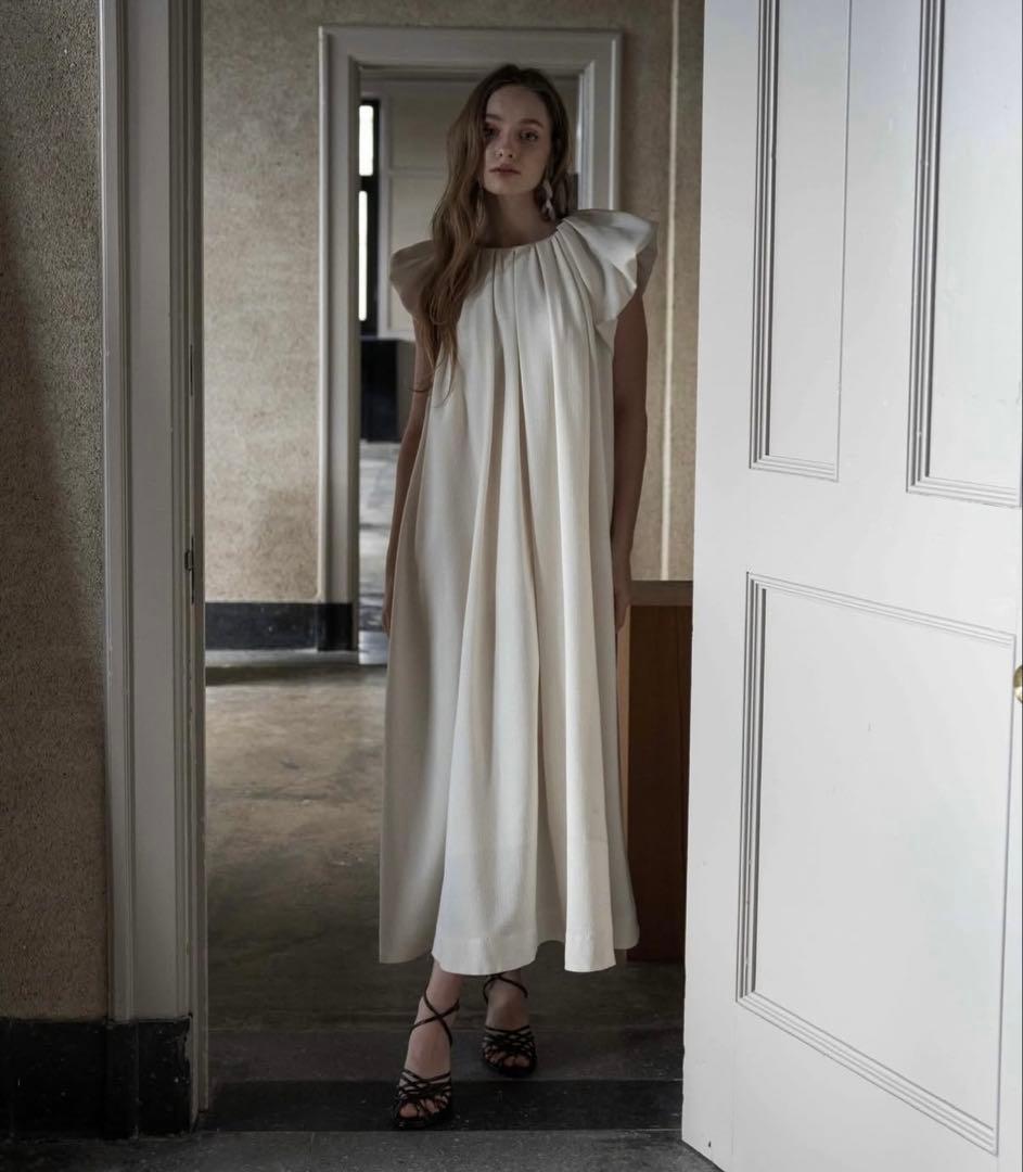 Acka drape one-piece ホワイトsize1