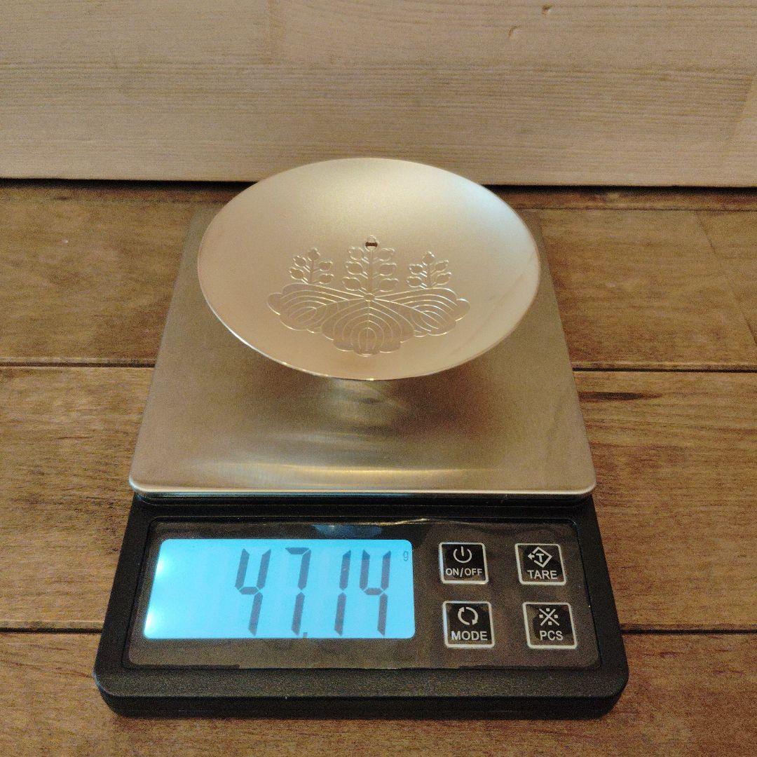 造幣局 純銀 銀杯 銀盃 約47g シルバー1000