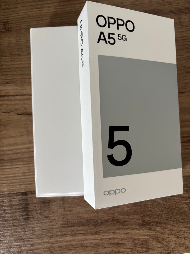 OPPO A5 5G ホワイト 本体 初期化済み