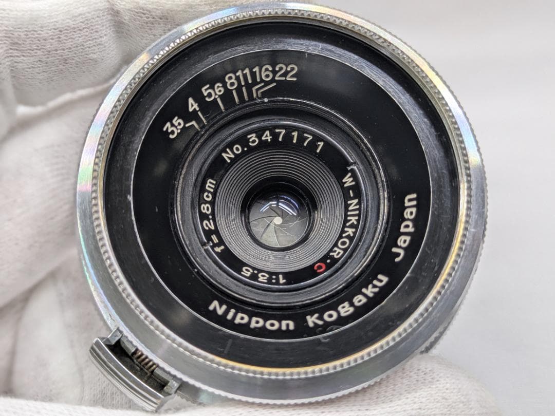 レンズ(単焦点) Nikon W-NIKKOR .C 2.8cm f/3.5 #275