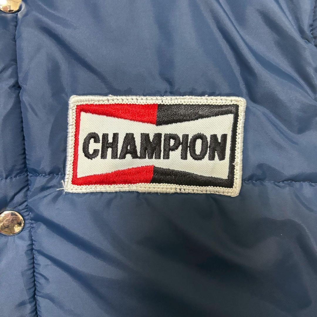 美品70s CHAMPION SPARK PLUGS レーシング ベスト L