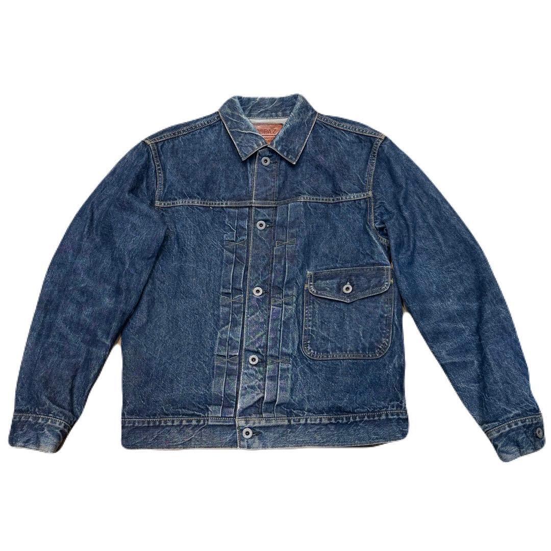 TOPAZ デニムジャケット インディゴ　大戦モデル　Gジャン　ヴィンテージ