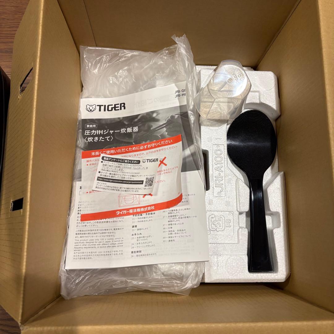 F*y様 タイガー 炊飯器 JRI-G100 保証書付